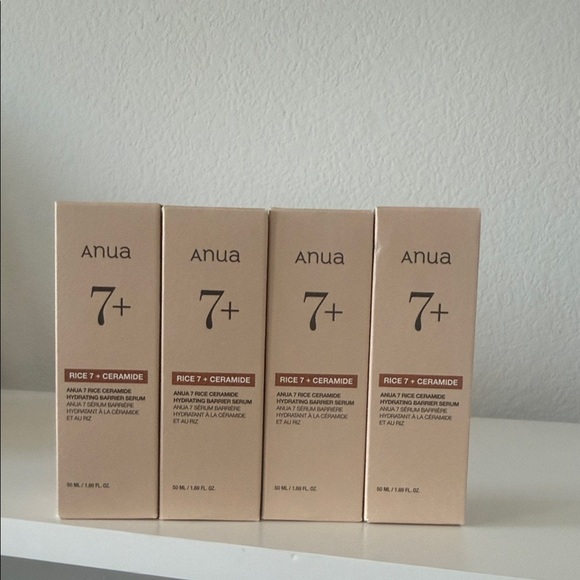4pcs Anua Rice 7+ Ceramide Serum